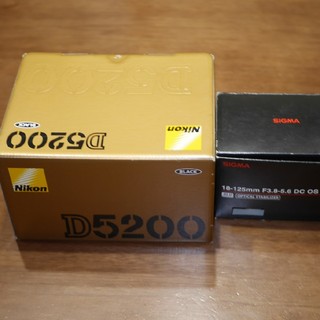 【値下げ】Nikon D5200 ＋ SIGMA 18-125mm DC OS