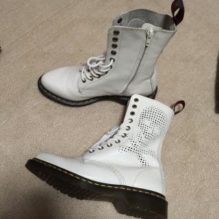 ドクターマーチン(Dr.Martens)のドクターマーチン☆未使用内側ジップ☆細身(ブーツ)