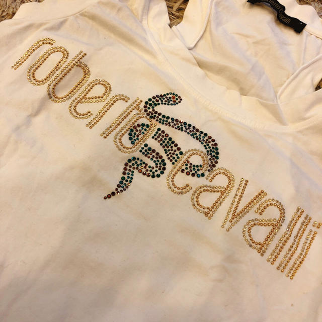 Roberto Cavalli(ロベルトカヴァリ)のロベルト カヴァリ♡タンクトップ レディースのトップス(Tシャツ(半袖/袖なし))の商品写真