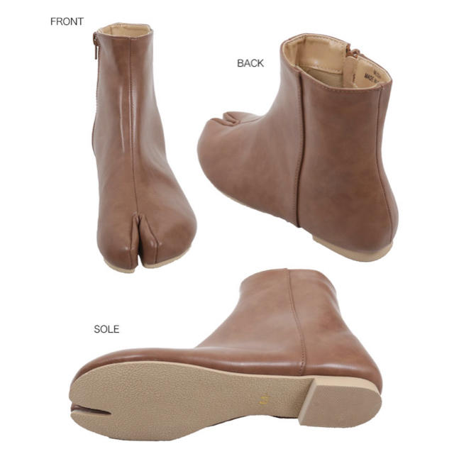 KOBE LETTUCE 足袋ショートブーツ Sサイズ レディースの靴/シューズ(ブーツ)の商品写真