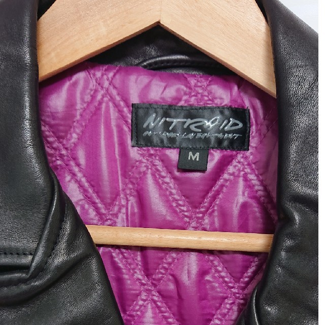nitraid(ナイトレイド)のナイトレイド nitraid ライダースジャケット レザー メンズのジャケット/アウター(ライダースジャケット)の商品写真