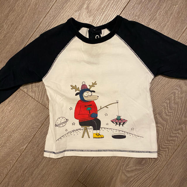 MARC JACOBS(マークジェイコブス)のlittle marc jacobs ラグランT 74cm キッズ/ベビー/マタニティのベビー服(~85cm)(Ｔシャツ)の商品写真