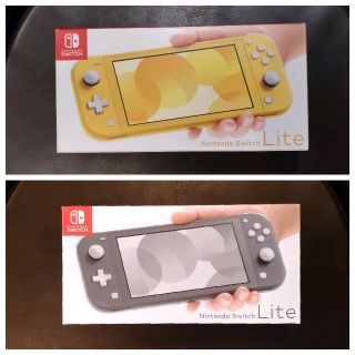 Nintendo Switch - 2台セット!最新型 ニンテンドースイッチライトの