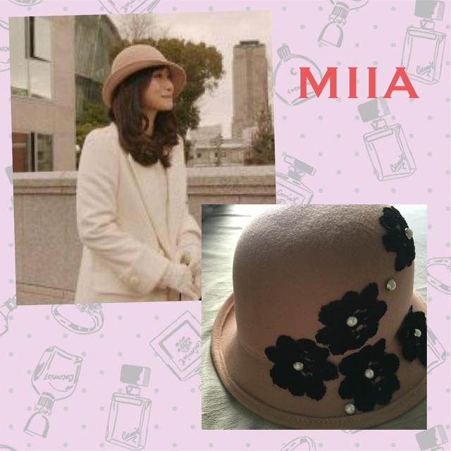 MIIA(ミーア)のミーアハット レディースの帽子(ハット)の商品写真