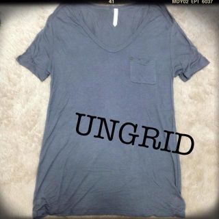 アングリッド(Ungrid)のUNGRID♡Tシャツ 新品タグつき(Tシャツ(半袖/袖なし))