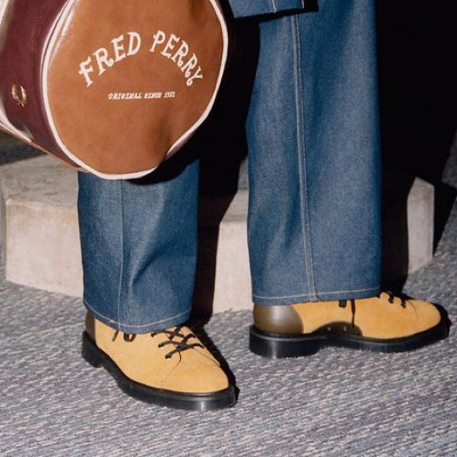 FRED PERRY(フレッドペリー)の【美品】Fred Perry × George cox 20ss スエードブーツ メンズの靴/シューズ(ブーツ)の商品写真