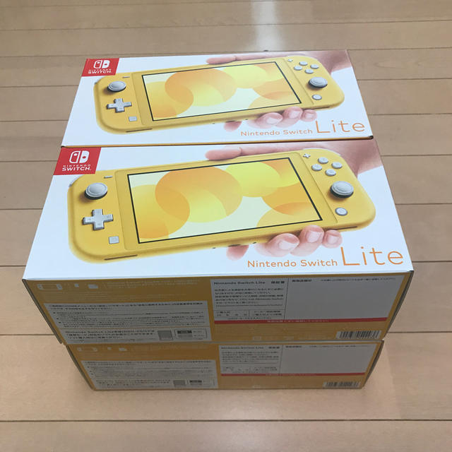 Nintendo Switch - 【新品未開封】任天堂スイッチLite イエロー 4台セット
