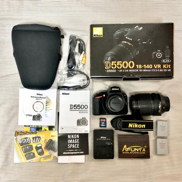 極美品　Nikon D5500 18-140     一眼レフd5600