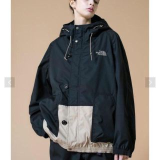 ザノースフェイス(THE NORTH FACE)のノースフェイス・パープルレーベル x モンキータイム マウンテンパーカーブラック(マウンテンパーカー)