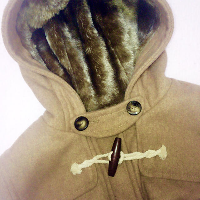 WEGO(ウィゴー)のWEGO ダッフルコート＊キャメル レディースのジャケット/アウター(ダッフルコート)の商品写真