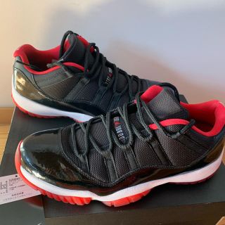 ナイキ(NIKE)のAIR JORDAN 11 RETRO LOW BRED(スニーカー)