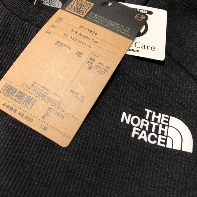 THE NORTH FACE(ザノースフェイス)のTHE NORTH FACE ノースフェイス 半袖Tシャツ ブラック 新品 メンズのトップス(Tシャツ/カットソー(半袖/袖なし))の商品写真