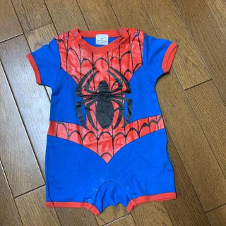 ユニバーサルスタジオジャパン(USJ)のスパイダーマン　ロンパース70(ロンパース)