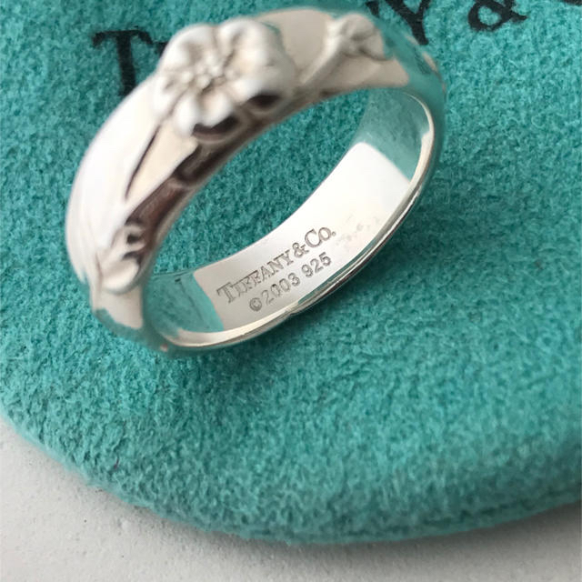 Tiffany & Co.(ティファニー)のTiffany 桜モチーフ リング 8.5号 美品希少 レディースのアクセサリー(リング(指輪))の商品写真