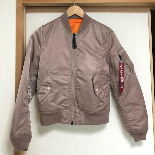 ALPHA INDUSTRIES(アルファインダストリーズ)の【SALE】ALPHA INDUSTRIES アルファ MA-1 ピンク レディースのジャケット/アウター(ブルゾン)の商品写真