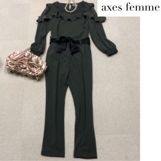 アクシーズファム(axes femme)の【M】axes femme パンツスーツ　ドレス　卒業式　入学式(スーツ)