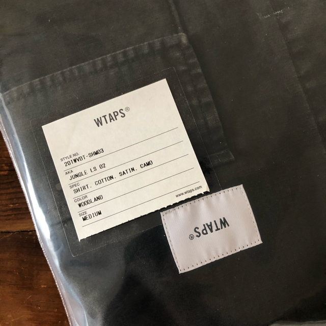 wtaps ダブルタップス 20SS JUNGLE LS 02 / SHIRT