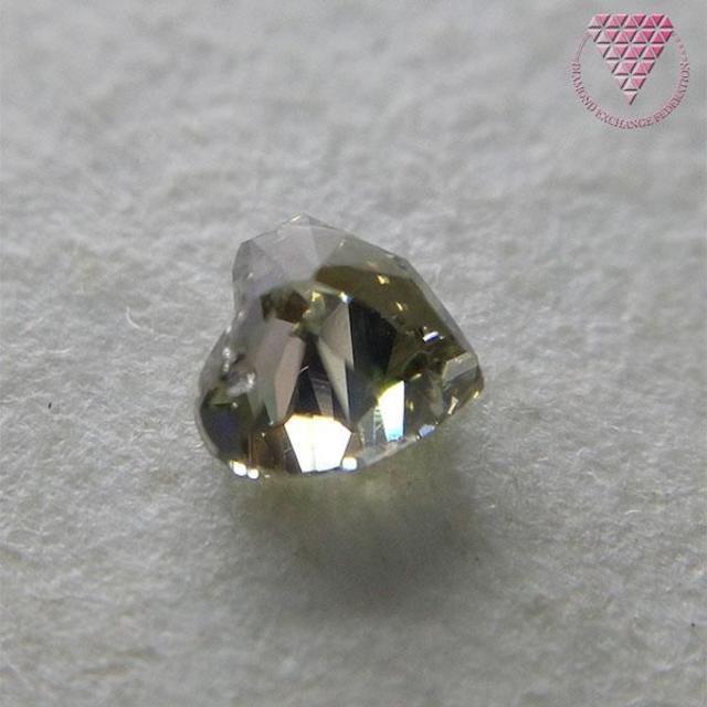 0.167 ct F. D. Br. Grn. Yellow 天然 ダイヤ レディースのアクセサリー(リング(指輪))の商品写真