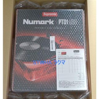 シュプリーム(Supreme)の新品 Supreme Numark PT01 Turntable 2台(その他)