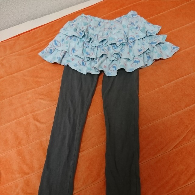 ベルメゾン(ベルメゾン)のベルメゾン エルサ スカッツ 130 キッズ/ベビー/マタニティのキッズ服女の子用(90cm~)(パンツ/スパッツ)の商品写真