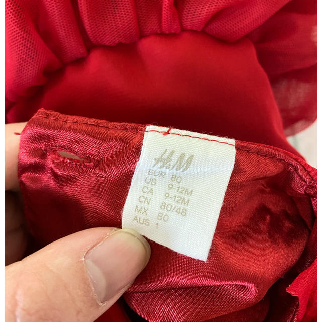 H&M(エイチアンドエム)のベビーワンピース、ドレス キッズ/ベビー/マタニティのベビー服(~85cm)(ワンピース)の商品写真