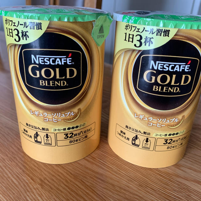 Nestle(ネスレ)のネスカフェ　ゴールドブレンド　レギュラーソリュブルコーヒー 食品/飲料/酒の食品(その他)の商品写真