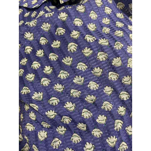 Grimoire(グリモワール)のused 花柄開襟シャツ レディースのトップス(シャツ/ブラウス(半袖/袖なし))の商品写真