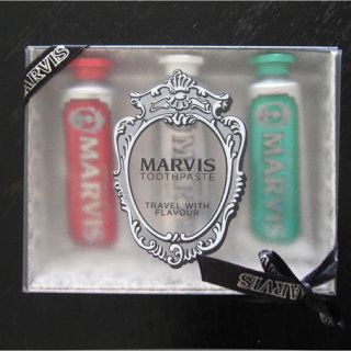 マービス(MARVIS)のMarvis マービス シナモン・ホワイト・ストロングミント 25ml x 3(歯磨き粉)