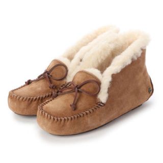 アグ(UGG)のUGG アグ ALENA アレーナ スリッポン モカシン チェスナット ベージュ(スリッポン/モカシン)