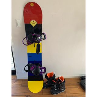 バートン(BURTON)の【3点セット】バートン/BURTON CUSTOM154板/ビンディング/ブーツ(ボード)