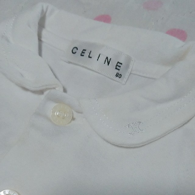 celine(セリーヌ)のCELINE  ブラウス キッズ/ベビー/マタニティのベビー服(~85cm)(シャツ/カットソー)の商品写真