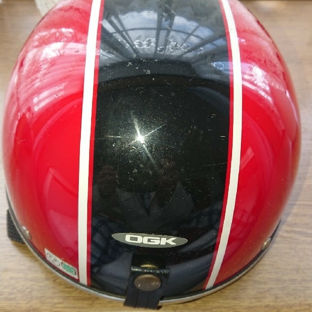 OGK(オージーケー)のOGK ハーフヘルメット 着脱式耳当て付 自動車/バイクのバイク(ヘルメット/シールド)の商品写真