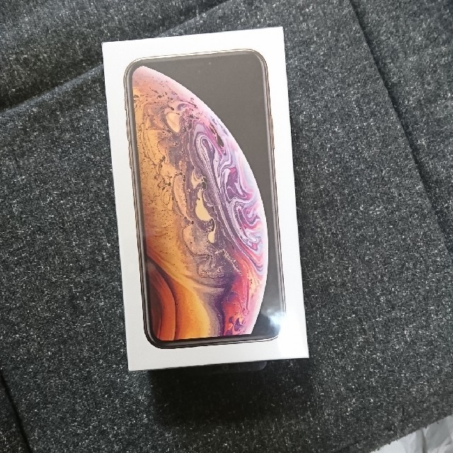 iPhone XS 64g ゴールド SIMフリー 未開封スマートフォン/携帯電話