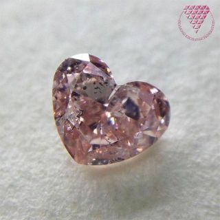 【涼様】0.474 ct F. Or. Pink ＋ネックレス加工(リング(指輪))