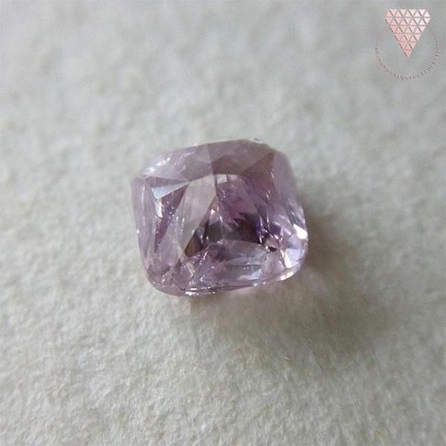 【ろびん様】0.511 ct F.Pur.Pink 天然 ピンク ダイヤモンド レディースのアクセサリー(リング(指輪))の商品写真