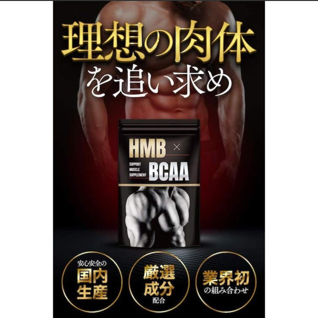 HMB BCAA 筋トレ　筋肉　サプリ　肉体 食品/飲料/酒の健康食品(その他)の商品写真