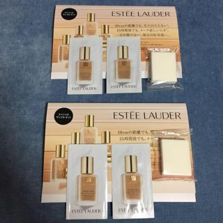 エスティローダー(Estee Lauder)の【エスティローダー】ダブルウェア ファンデーション パッケージセット サンプル(サンプル/トライアルキット)