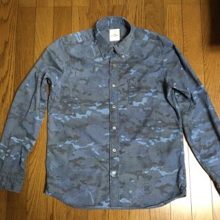 ユニフォームエクスペリメント(uniform experiment)のuniform experiment 14aw カモフラボタンダウンシャツ中古(シャツ)