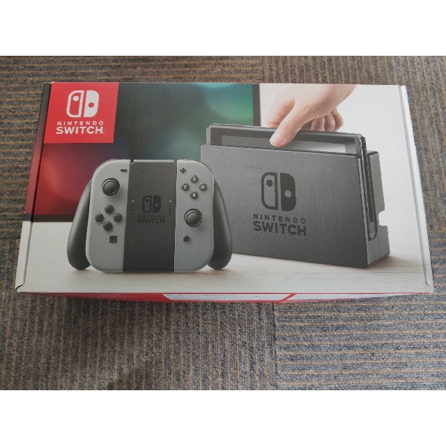 Nintendo Switch JOY-CON グレー 本体  HAC-S-KA