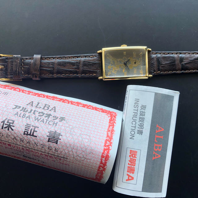 ALBA(アルバ)のDISNEY 腕時計　限定品　未使用品　SEIKO ALBA 製 レディースのファッション小物(腕時計)の商品写真