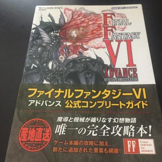 スクウェアエニックス(SQUARE ENIX)のファイナルファンタジ－６アドバンス公式コンプリ－トガイド Ｇａｍｅ　ｂｏｙ　ａｄ(アート/エンタメ)