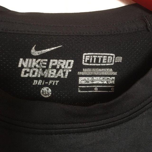 NIKE(ナイキ)のNIKE PRO COMBAT トレーニングウェア 野球ウェア Lサイズ スポーツ/アウトドアのトレーニング/エクササイズ(トレーニング用品)の商品写真