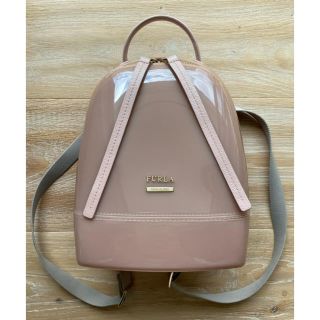 フルラ(Furla)の【FURLA】フルラ キャンディ バックパック リュック ラバー ベージュピンク(リュック/バックパック)