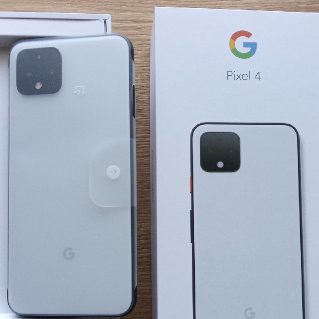 【値下げしました】【新品未使用】Google Pixel4 64GB ホワイトの通販 by M太2009's shop｜ラクマ