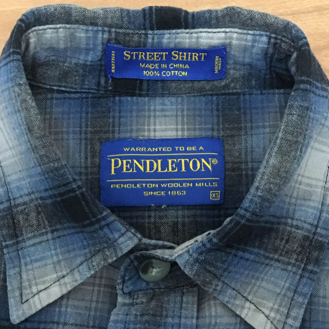 PENDLETON(ペンドルトン)のPENDLETON ペンドルトン ビンテージチェックシャツ ネルシャツ XS表記 メンズのトップス(シャツ)の商品写真