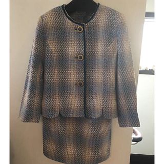 SALE! AMBITIOUS ツイード スーツ 13号