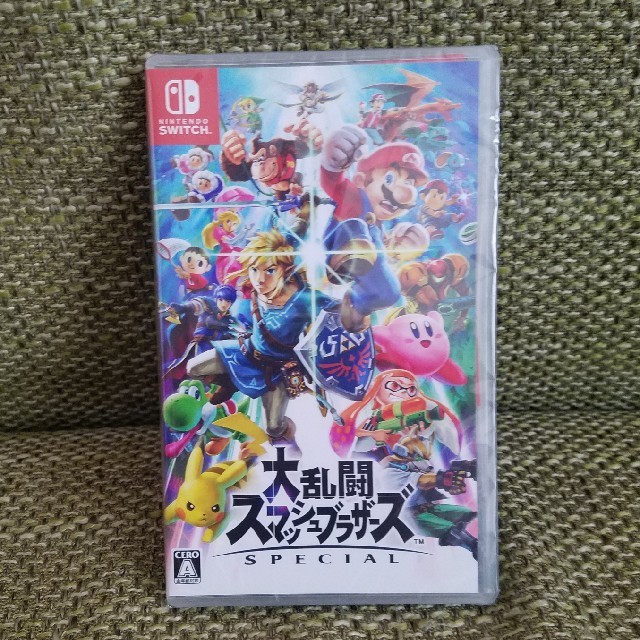 新品未開封！即日発送！大乱闘スマッシュブラザーズ SPECIAL Switch