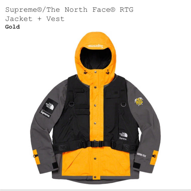 SUPREME TNF RTG JACKET VEST