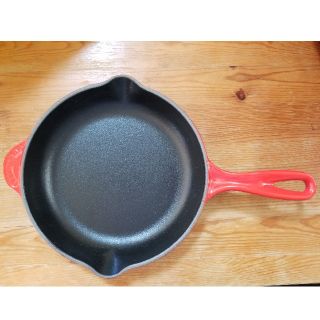 ルクルーゼ(LE CREUSET)のル・クルーゼｽｷﾚｯﾄ20cm　むっくりくん様専用(鍋/フライパン)