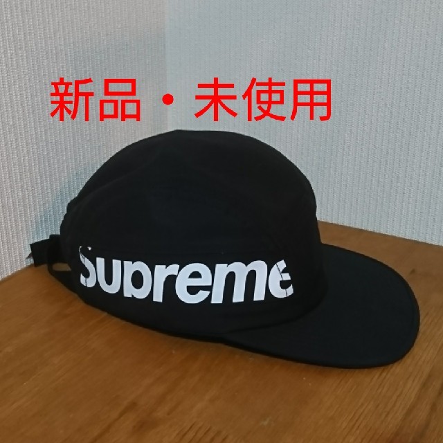 Supreme Side Panel Camp Cap 黒